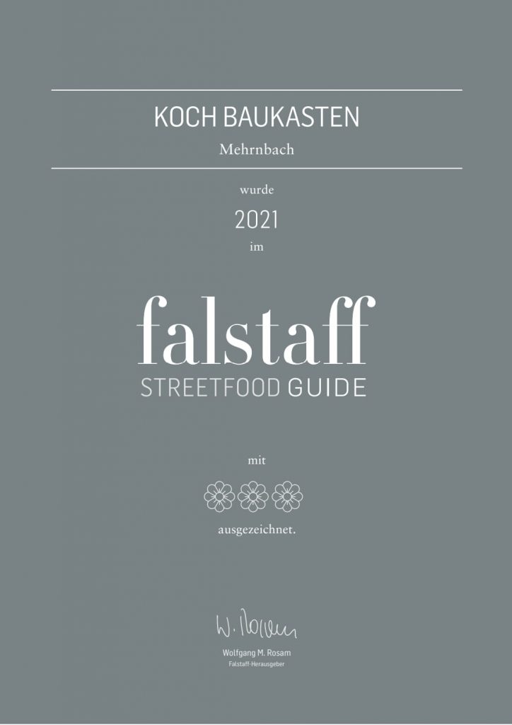KoCh Baukasten - Falstaff Streetfood Guide